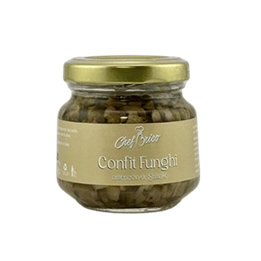 Funghi Confitado em Azeite | ChefBrico