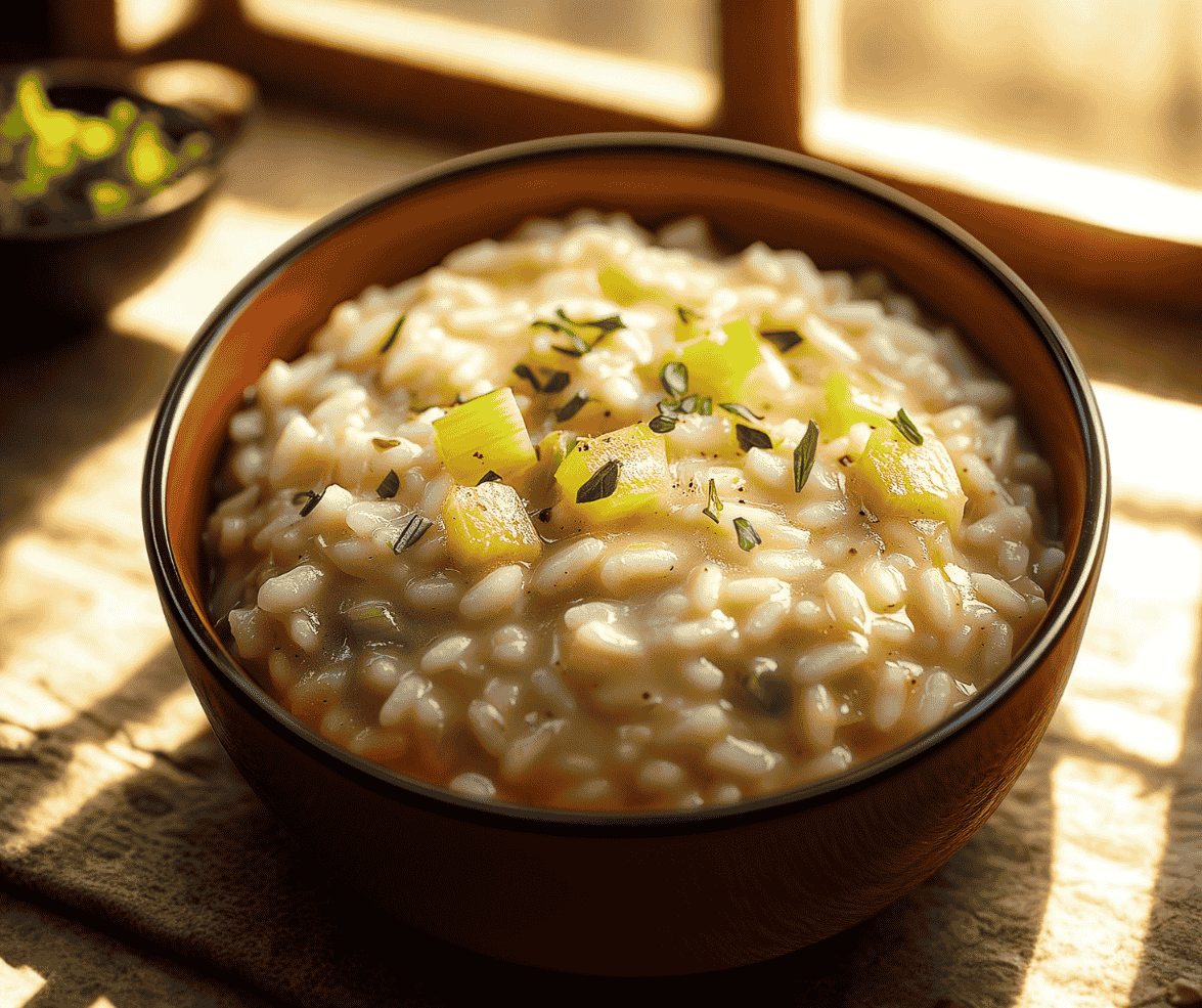 Risoto de Pesto e Alho-Poró em 18 Minutos | ChefBrico