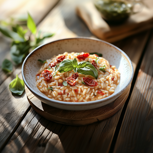 Risoto de Tomate e Manjericão em 18 Minutos | ChefBrico